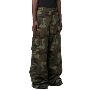 กางเกงคาร์โก้ลายพรางแฟชั่นลำลองแบบหลายกระเป๋า ราคาขายส่ง รับทำโลโก้ตามสั่ง - Product Image 3