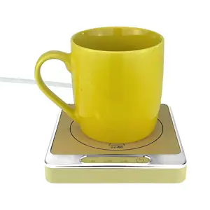 Neugegründeter intelligenter elektrischer Becherwärmer tragbarer einstellbarer beheizter Tee-/Kaffee-elektrobärer Becher