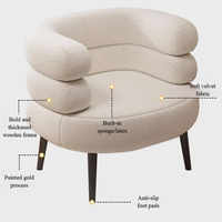 Canapé minimaliste pour une personne, pour chambre à coucher, salon et balcon - Design de chaise tatami pour personne paresseuse