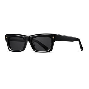 Gafas de Sol de Acetato Geométricas Cuadradas Extra Grandes, Polarizadas, Cómodas, de Alta Calidad Premium, Servicio OEM ODM al por Mayor - Product Image 5