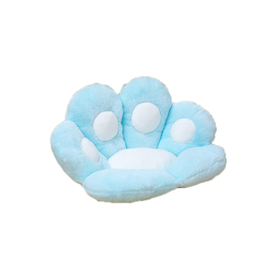 ホットセールOem Kawaii猫足クッションソフト脚枕アニマルシートクッションぬいぐるみソファ屋内ホームフロアチェア - Product Image 1