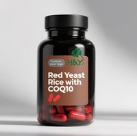 Extrait de Riz Rouge Fermenté Coenzyme Q10 en Capsules – Compléments Alimentaires à Base de Plantes