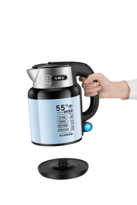 Bouilloire électrique double en acier inoxydable haut de gamme, durable, nouveau modèle, ébullition rapide, température constante, 220V, colorée, pour extérieur et hôtel - Product Image 3