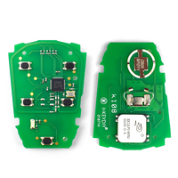Clé de voiture universelle KEYDIY KD 315 433Mhz à 5 boutons avec lame vierge