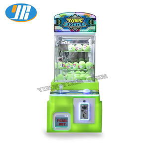 Mini grue à jetons jeu Machine char combattant en peluche grue à griffes pour enfants en plastique Durable - Product Image 4