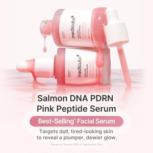 Sérum Peptidique Rose PDRN medicube avec PDRN de Rose |   Sérum éclat rose vegan avec peptides et niacinamide pour l'hydratation et un effet raffermissant - Product Image 2