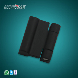 SK2-010 Modern 180 ° engsel Aloi seng tersembunyi pembukaan engsel pintu dapat diatur untuk pintu kayu dengan pemasangan sekrup Internal - Product Image 5