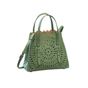 Nouveau Sac Bandoulière <span class=keywords><strong>Femme</strong></span> en Cuir Véritable, Design Original, Mina Hollow, Style Panier, Romantique Français, en Cuir de Veau, Fermeture Ouverte - Product Image 1