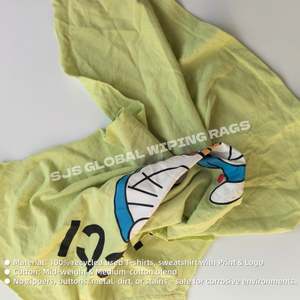 Paños de Limpieza de Algodón de Colores, Resistentes y que Ahorran Tiempo, Paños de Limpieza de Camisetas de Colores para Limpieza - Product Image 4