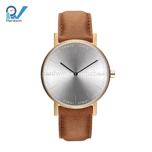 Delle donne in oro rosa orologi in pelle bianca di marca etichetta personalizzata <span class=keywords><strong>orologio</strong></span> - Product Image 2
