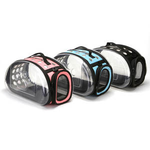 Bolsa de Transporte para Mascotas, Transpirable, Portátil, para Gatos, Mochila para Perros, Plegable, Transparente, de Gran Capacidad - Product Image 2