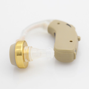 Aide auditive F-137 derrière l'oreille, son super clair pour les personnes âgées et les enfants, alimentée par batterie, réduction du bruit basse fréquence - Product Image 4