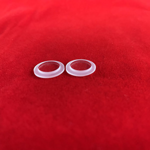 Disques circulaires en quartz clair, plaquettes de quartz transparent de haute pureté avec dénivelé - Product Image 6