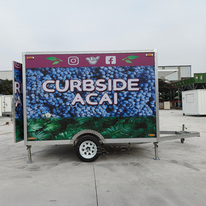 Trailer DOT Certified Stainless Steel Multifunctional Custom Built for Bespoke Stone Oven Burger Pizza Fast Street Food Truck - Product Image 2