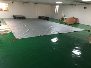 Silica cao sợi thủy tinh cháy chăn 6*8M EV Xe chữa cháy công cụ 1700 độ chống cháy xe lửa chăn - Product Image 5