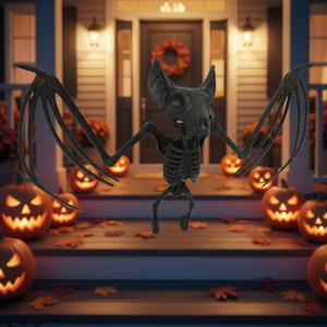 Custom Artificial <b>Plastic</b> Bat Eyes Glow Simple Electric Halloween Accessories Party Decoration Props Haunted House Decor - Product Image 4