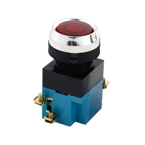 La19 Push Button Switch 30mm Diameter 5a 380v Led Illuminated Self Reset Machine <b>Tool</b> Control - Product Image 4
