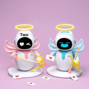 <span class=keywords><strong>Robot</strong></span> <span class=keywords><strong>Eilik</strong></span>, interaction vocale émotionnelle intelligente, compagnie interactive, animal de compagnie IA de bureau, métal, Chine, fonction sonore - Product Image 4