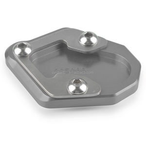 Pour CFMOTO <span class=keywords><strong>CLX</strong></span> <span class=keywords><strong>700</strong></span> Sport 700CLX 700CLX CL-X aventure accessoires <span class=keywords><strong>moto</strong></span> CNC béquille béquille latérale Extension plaque de Support - Product Image 2