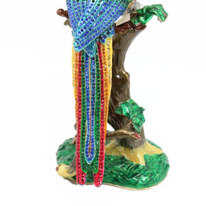 SHINNYGIFTS, шкатулка для оловянных безделушек ручной работы, бижутерия, эмаль, попугая, украшения, техника для домашнего использования, сувениры, подарок - Product Image 5