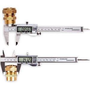 Pied à coulisse numérique en acier inoxydable, micromètre électronique avec grand écran LCD, arrêt automatique, conversion pouces/millimètres (6 - Product Image 2