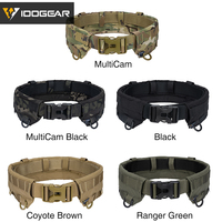 Ceinture tactique modulaire IDOGEAR 500D réglable en nylon camouflage MOLLE MRB