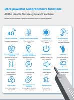 Traceur GPS 4G avec coupure d'alimentation et anti-brouillage, verrouillage IP, port USB et configuration SMS, suivi du comportement de conduite