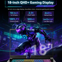 Laptop Gaming Flagship Wooking X8 1824 AI TOPS Ultra 9 275HX 175W GPU 24G Computerrtx 5090