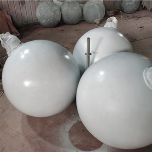 Bola de Navidad Grande de Fibra de Vidrio para Decoración Exterior, Adornos Navideños Grandes para Exteriores Comerciales - Product Image 6
