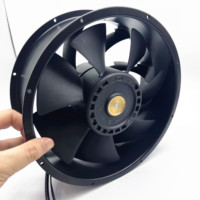 Ventilateur de refroidissement EC DC 25489, haute vitesse, cadre métallique, pale en plastique, anti-explosion et anti-huile, IP68, PWM, 220v
