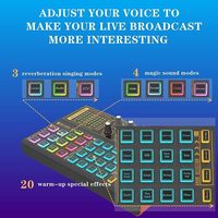 Carte son et mixeur audio USB K300 Live Studio pour enregistrement musical professionnel