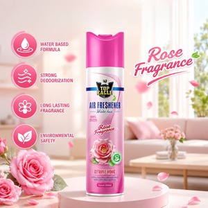 Désodorisant familial sûr 300ml/500ml Citron pH Neutre 7.<span class=keywords><strong>1</strong></span> <span class=keywords><strong>Formule</strong></span> Douce Anti-bactérienne pour Salon et Salle de Bain - Product Image 1