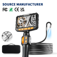 Endoscopio Industrial Portátil con Pantalla IPS de 5 Pulgadas, Resistente al Agua IP67, Visión de Campo de 70°, Batería de Litio, Directo de Fábrica OEM/ODM