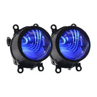 Projecteur de brouillard bleu H11 12V avec lentille de 3 pouces, phare LED laser bifocal pour Faro Delantero Hilux Probox 6000K Toyota Corolla
