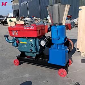 Machine à granulés d'aliments pour volailles à moteur diesel pour usage domestique et petites exploitations agricoles – Équipement de fabrication d'aliments pour animaux à bas <span class=keywords><strong>prix</strong></span> – Vente chaude - Product Image 1