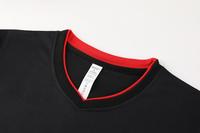Jersey Sepak Bola Unisex Baru, Set Seragam Latihan Kompetisi Bermotif, Lengan Pendek, Cepat Kering, Bernapas, Olahraga, 100% Poliester