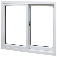 Ventana Corredera Panorámica de PVC con Marco Ultrafino - Vista Despejada, Estilo Moderno y Minimalista