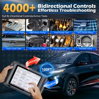Strumento Diagnostico X TOOL D8W per Veicoli UE, Programmatore Chiavi Auto, Scanner Diagnostico OBD2 per Auto con 42+ Funzioni di Reset, Disponibile nel Magazzino UE