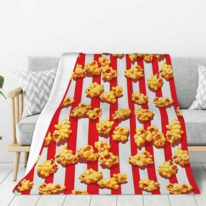 Classic Popcorn Flannel Blanket <b>Throw</b> Blanket Nap Blanket Reversible Cozy Warm <b>for</b> Home Office Nap Custom Print OEM ODM - Product Image 3