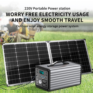 Generatore Solare Portatile 500W con Pannello Solare Pieghevole da 200W, Batteria al Litio a Ricarica Rapida per Casa - Product Image 3