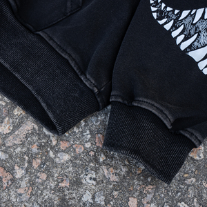 <strong>Berserk</strong> Street Wear Clothing Manufacturers <strong>Hoodie</strong> Heart Pattern Vintage Washed <strong>Hoodie</strong> Streetwear Cotton Sweatshirt Casual Hooded - Product Image 2