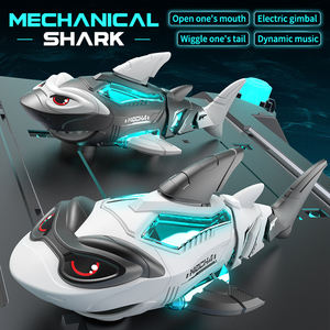 <span class=keywords><strong>Requin</strong></span> <span class=keywords><strong>de</strong></span> natation multifonctionnel Jouets pour enfants <span class=keywords><strong>Requin</strong></span> mécanique électronique avec lumières et effet musical - Product Image 2