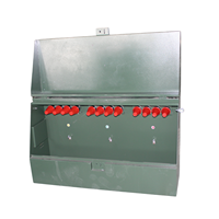 Boîtier de distribution de câbles de style américain DFW-15kV/200A, niveau de protection IP54, pour extérieur, boîte de dérivation de câbles, ligne aérienne