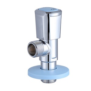Robinet d'angle Zimani 20 mm à filetage mâle universel pour robinet d'eau chaude et froide - Product Image 1
