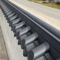 Tuiles de toit japonaises en résine synthétique, panneaux de toiture légers en plastique ASA pour gazebos et murs de jardin