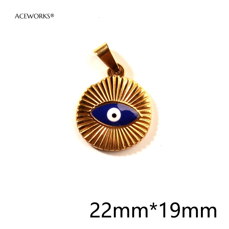 Flower devil's eye-Gold