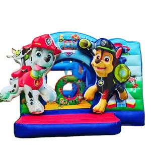 Hấp dẫn ngoài trời rừng Inflatable khỉ lâu đài bouncy với trượt vui vẻ sản phẩm cho trẻ em - Product Image 2