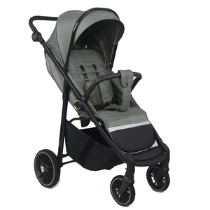 <span class=keywords><strong>Passeggino</strong></span> Moderno in Lino Oxford con Telaio Leggero in Lega di Alluminio, Carrozzina per Neonati con Cintura di Sicurezza a Cinque Punti - Product Image 3