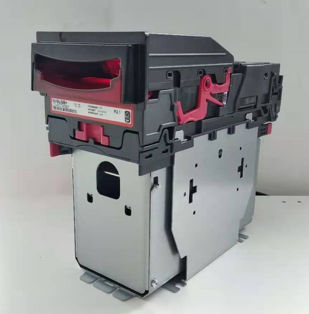 Precisely Identified Coin Acceptor with Optical Sensor 12V Multi-Protocol SSP CCTalk MDB Serial Pulse for Self Storage Locker
