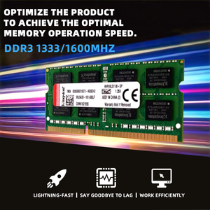 Ban đầu Ram <span class=keywords><strong>DDR3</strong></span> 4GB 8GB 1333MHz 1600MHz Bộ nhớ máy tính xách tay 21300 25600 SODIMM Máy tính xách tay máy tính xách tay RAM - Product Image 5